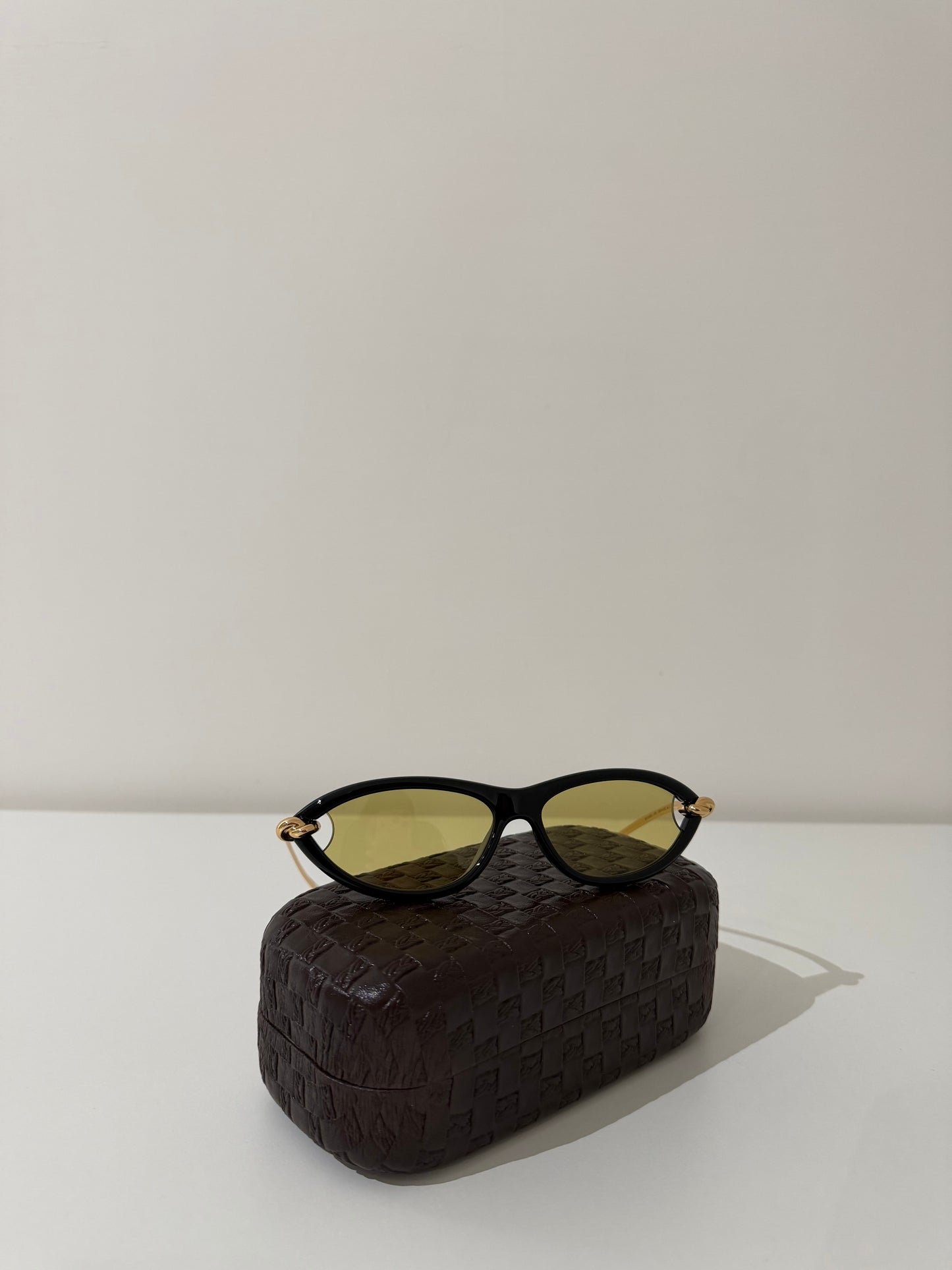 Occhiali bottega giallo