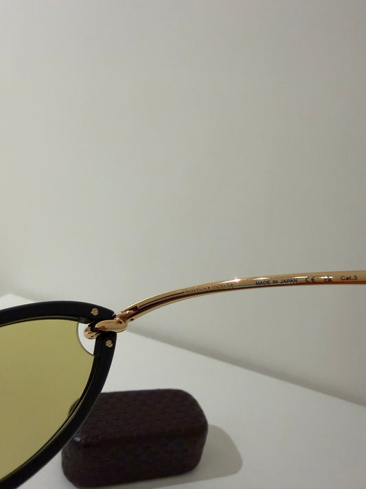 Occhiali bottega giallo