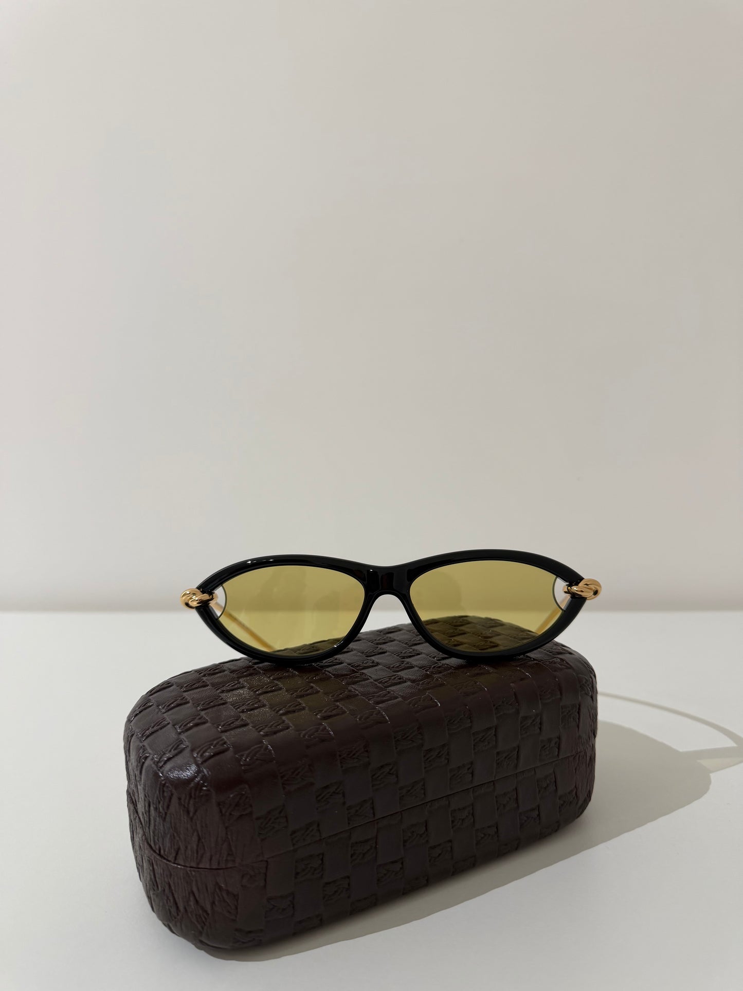 Occhiali bottega giallo