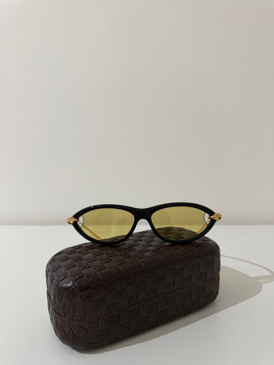 Occhiali bottega giallo