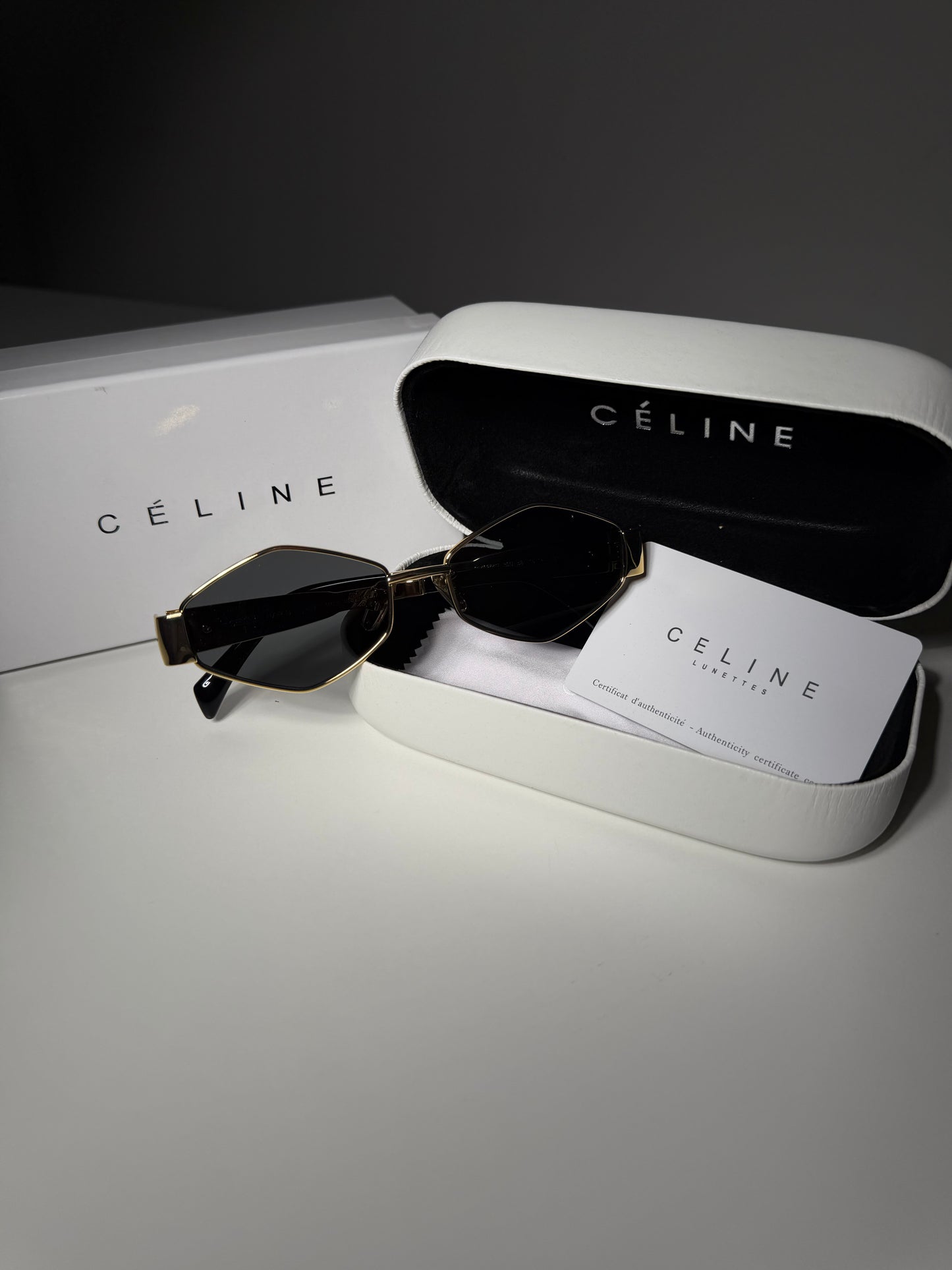 Celi gold nera con lente nera
