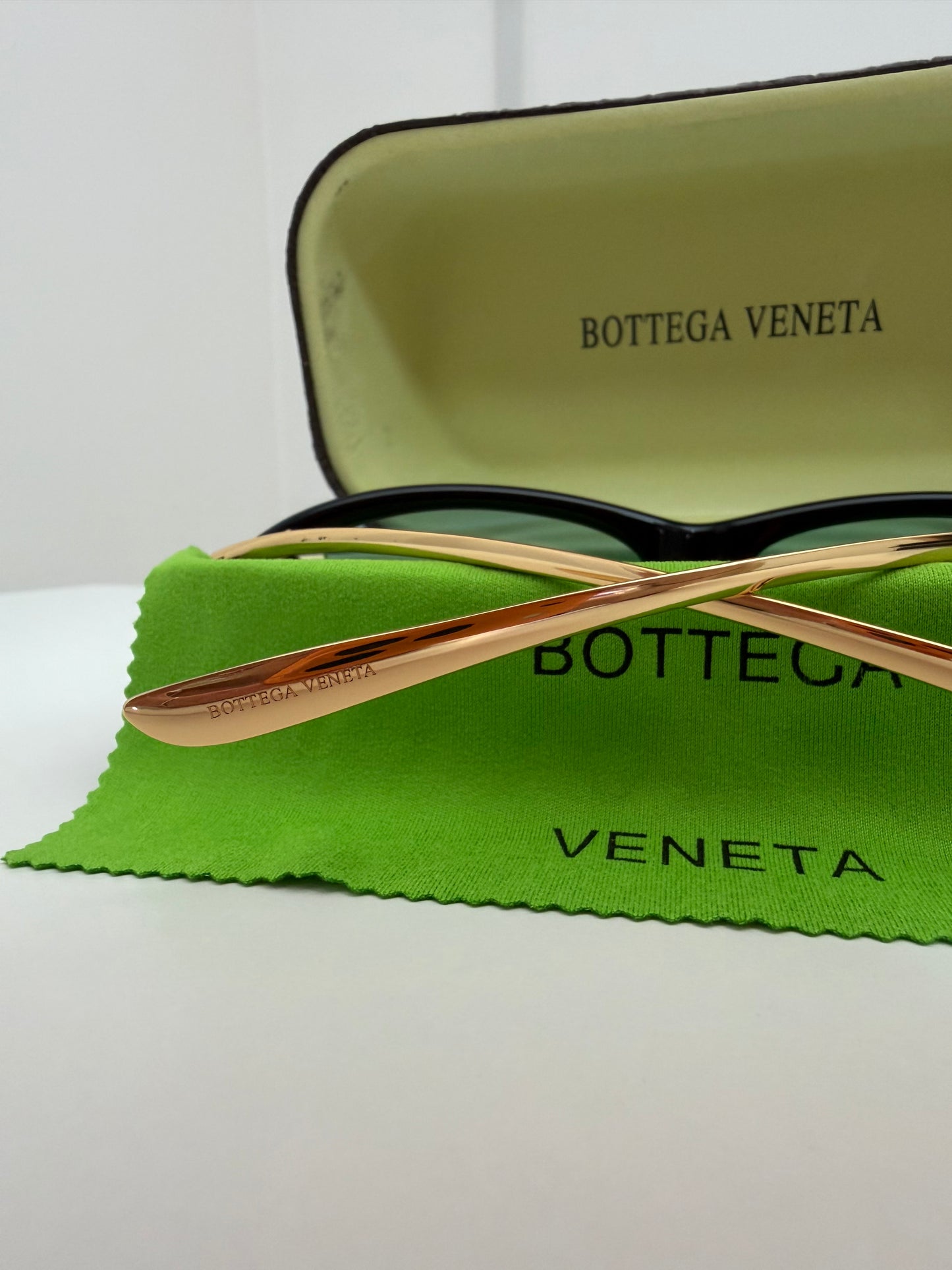 Botte gold lente azzurra